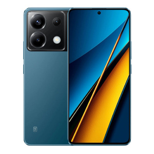 смартфон xiaomi poco x6 12/512 гб global, dual nano sim, синий