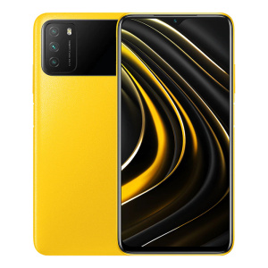 смартфон xiaomi poco m3 4/128gb ru, желтый