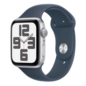 умные часы apple watch series se (2023) gen 2 44 мм aluminium case, silver blue sport band (mree3) m/l