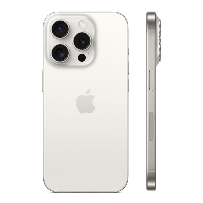 apple iphone 15 pro 512gb, white titanium, dual nano sim "белый титан"