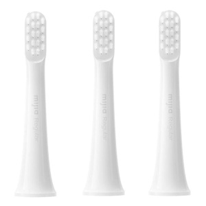 сменные насадки для зубной щетки xiaomi mijia sonic electric toothbrush t100 3шт white