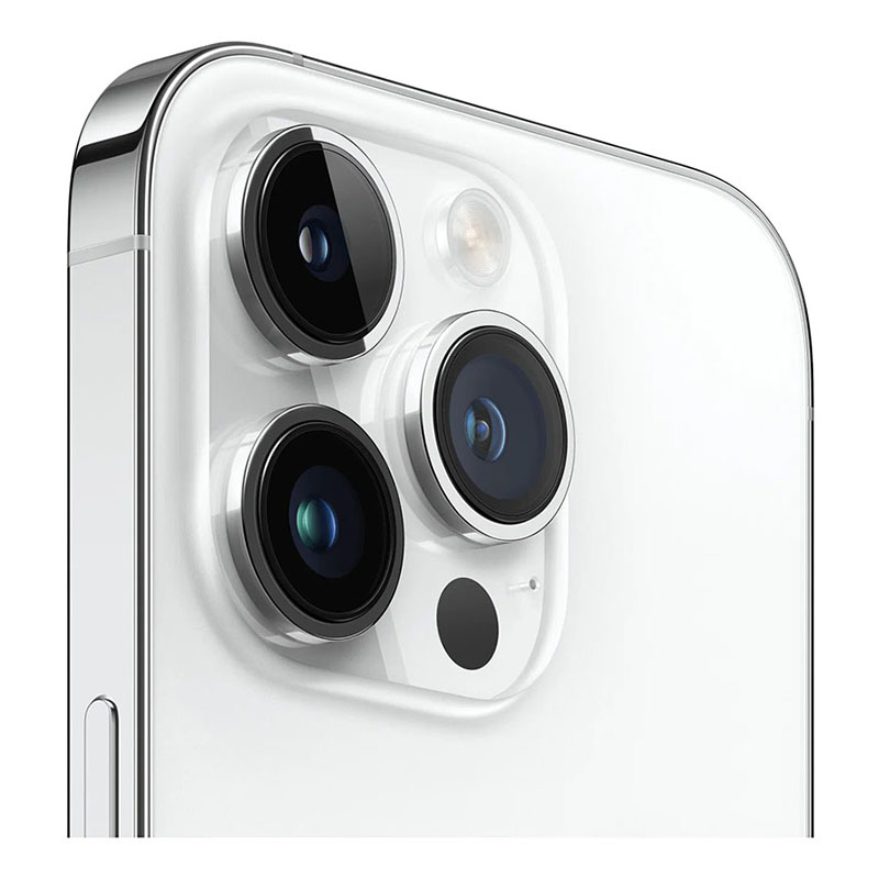 apple iphone 14 pro max 128gb, dual sim (nano-sim), серебристый