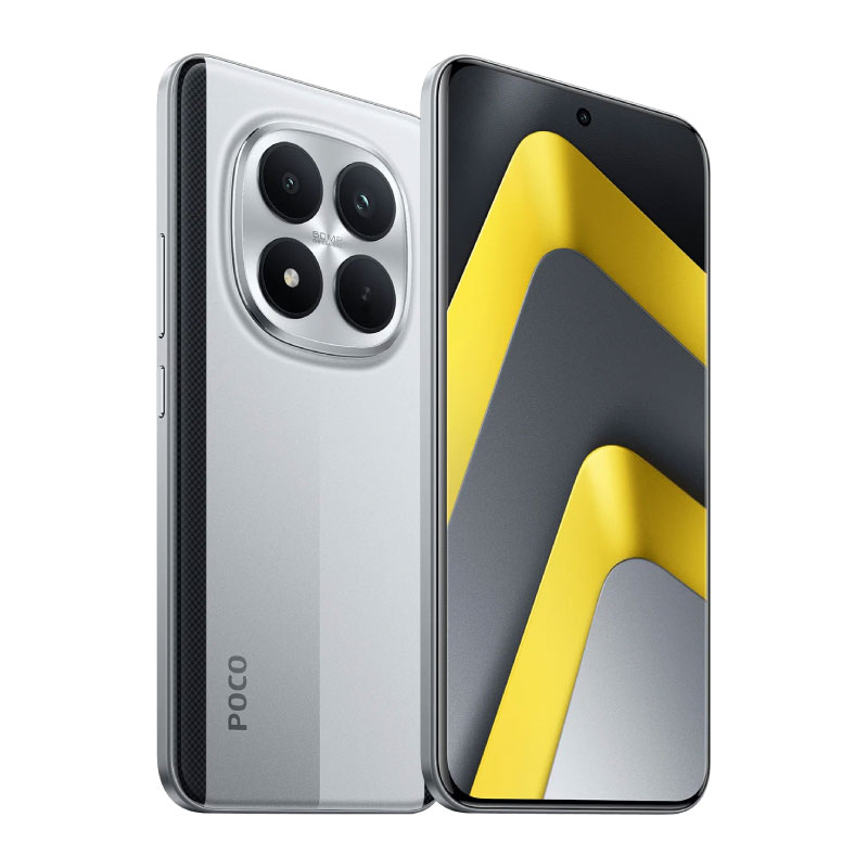 смартфон xiaomi poco m8 pro 12/512 gb 5g, dual nano sim, silver/серебристый