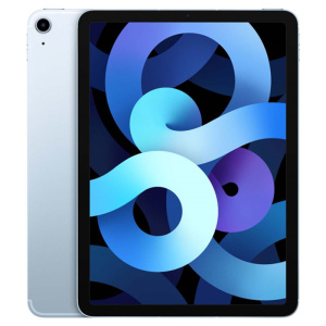 планшет apple ipad air (2020) 256gb wi-fi голубое небо (myfy2)