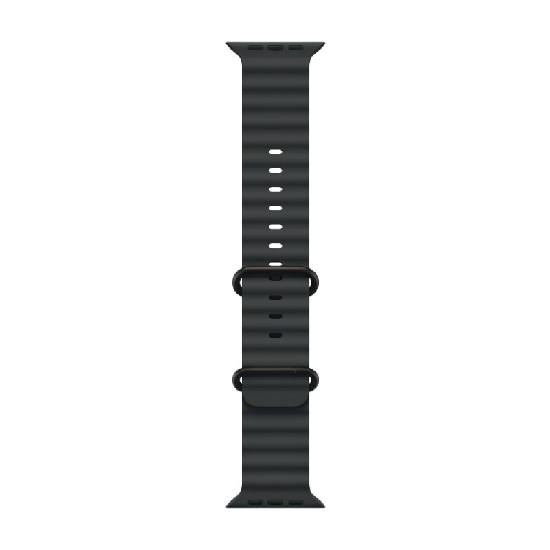 умные часы apple watch series ultra 3 (2025) 49 мм, black titanium case, black ocean band