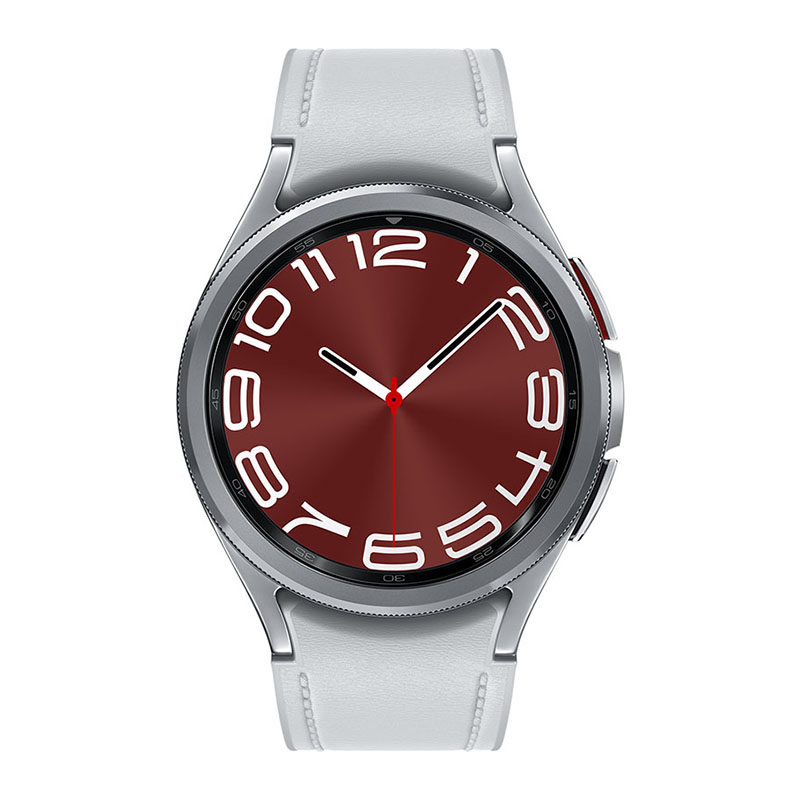 смарт-часы samsung galaxy watch 6 classic, 43 мм серебро (sm-r950nzsacis)