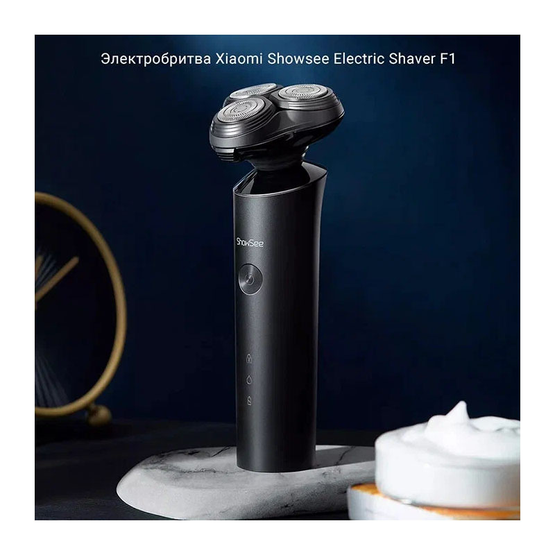 электробритва xiaomi showsee electric shaver f1 (black) черная