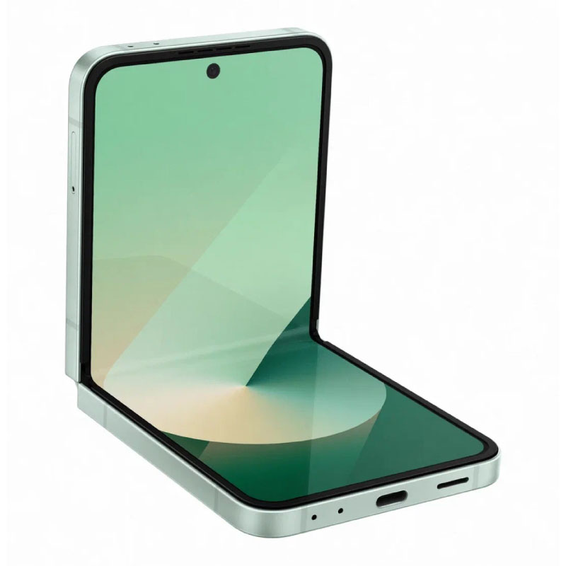 смартфон samsung galaxy z flip 7 12/256 гб, dual: nano sim + esim, мятный