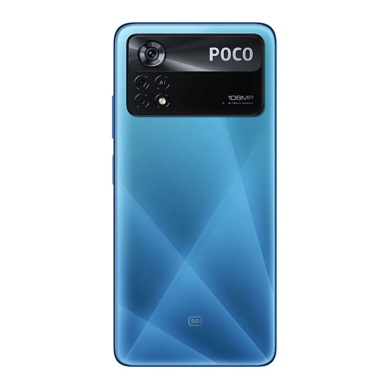 смартфон xiaomi poco x4 pro 5g 8/256 гб ru лазерный синий
