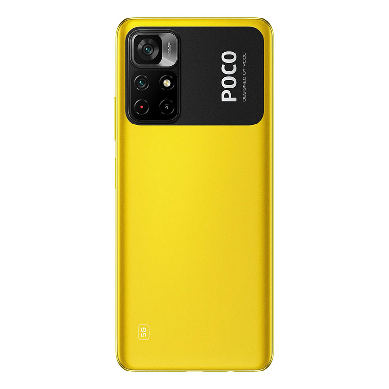 смартфон xiaomi poco m4 pro 5g 6/128 гб global, желтый poco