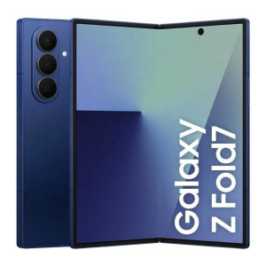 смартфон samsung galaxy z fold7 12/256 гб, dual: nano sim + esim, синий