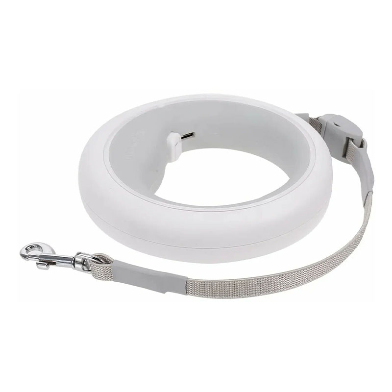 выдвижной поводок для собак xiaomi moestar ufo retractable leash 2 (3м), серый (ms0030002)