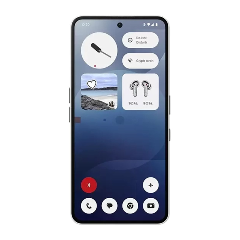 смартфон nothing phone (3a) 12/256 гб, dual nano sim, белый/white