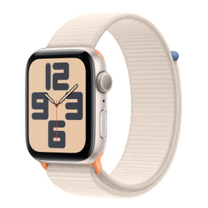 умные часы apple watch series se (2023) gen 2 40 мм aluminium case, starlight sport loop (mr9w3)