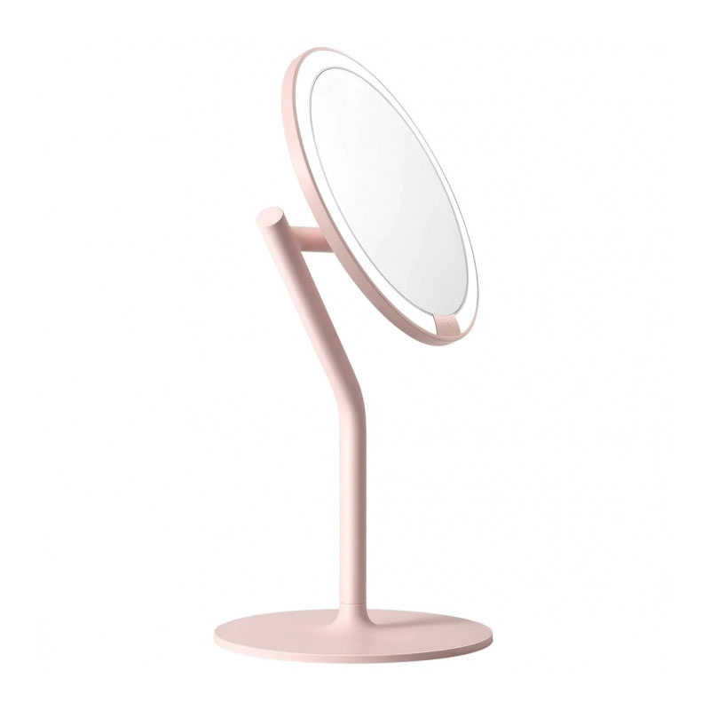 зеркало xiaomi amiro mini 2 desk makeup mirror pink