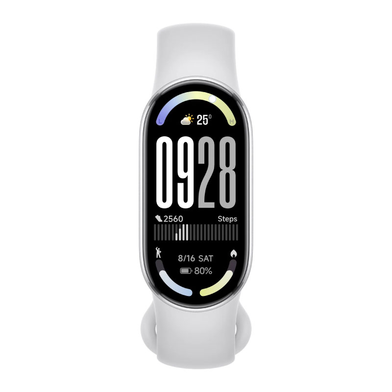 фитнес-браслет xiaomi smart band 10 ru glacier silver/серебристый