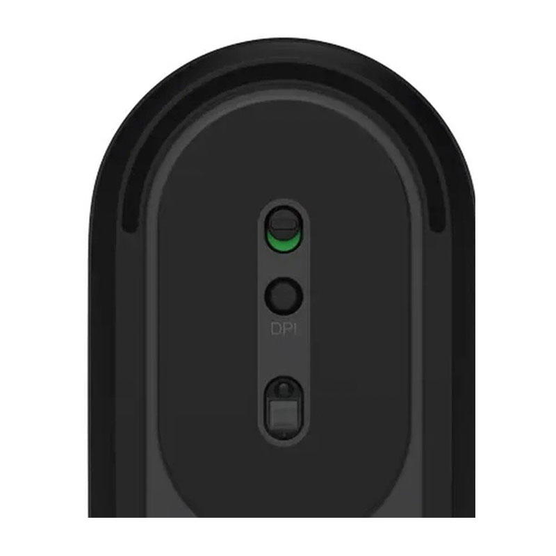 беспроводная компактная мышь xiaomi mi portable mouse 2, черный