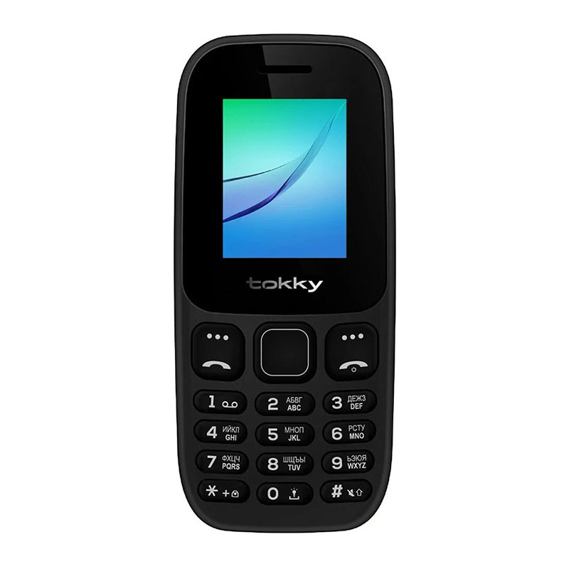 телефон tokky fp-50, 2 sim, черный