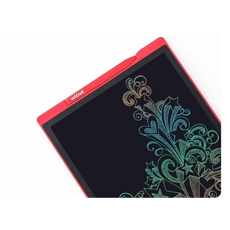 планшет для рисования wicue rainbow lcd tablet 12" red
