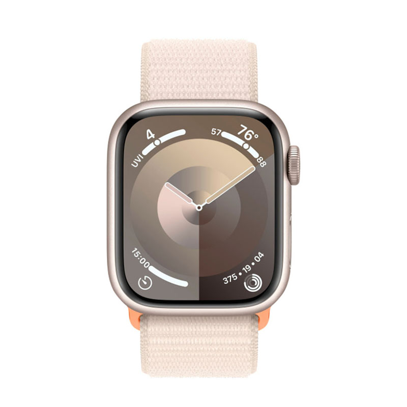 смарт-часы apple watch series 9, 41мм, loop band, сияющая звезда (mr8v3)