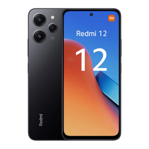 смартфон xiaomi redmi 12 4/128gb dual nano sim, black