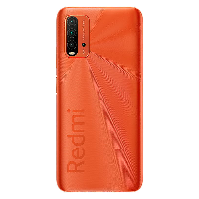 смартфон xiaomi redmi 9t 4/64gb orange оранжевый