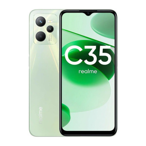 смартфон realme c35 4/128 гб, зелёный