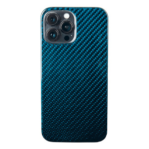 чехол карбоновый для iphone 13 pro max (6.7")  jewel blue / синий