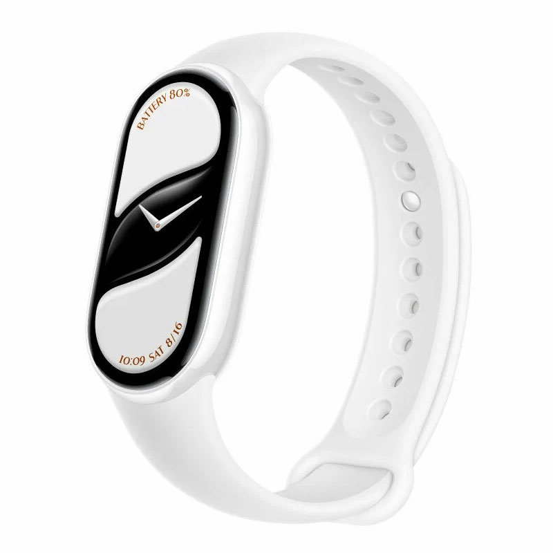 фитнес-браслет xiaomi smart band 10 ru ceramic edition pearl white/белый