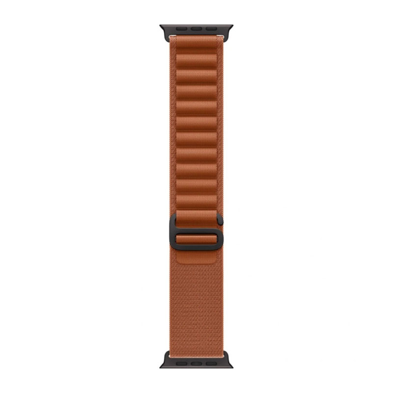 умные часы apple watch series ultra 3 (2025) 49 мм, black titanium case, terra cotta alpine loop