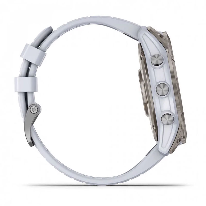 смарт-часы garmin ️️epix pro gen 2 sapphire white 51mm (010-02804-11)
