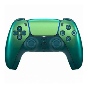 геймпад sony ps5 dualsense, бирюзовый хром