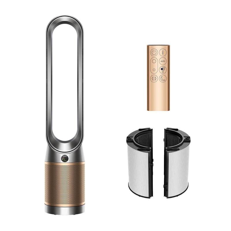 очиститель воздуха dyson purifier cool pc2, никель/золотой