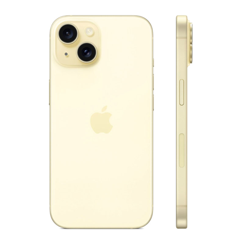 apple iphone 15 128gb yellow (желтый)