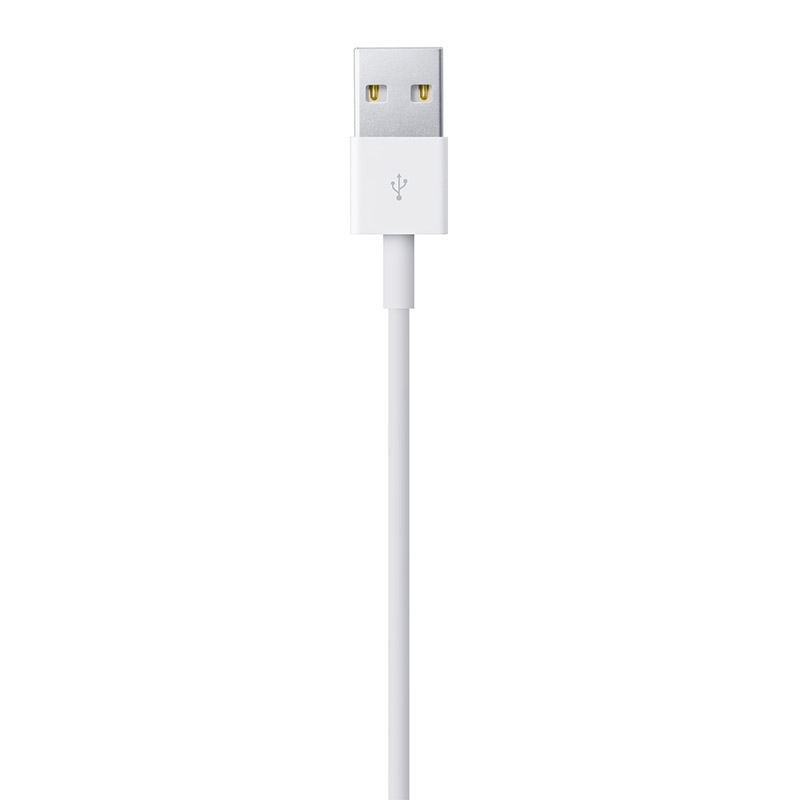 кабель apple usb - lightning (mxly2zm/a), белый, 1 м
