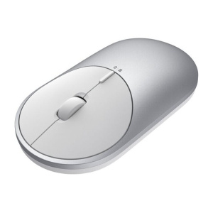беспроводная мышь xiaomi mi portable mouse 2 серебристый
