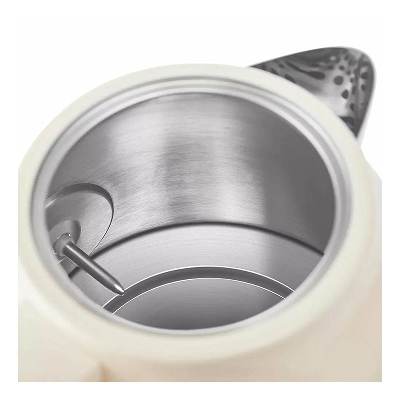чайник qcooker retro electric kettle 1.7l белый (qs-1701)