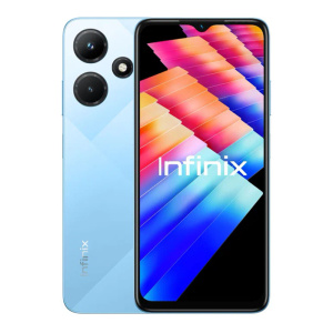 смартфон infinix hot 30i 8(4+4)/128 гб, dual nano sim, голубой