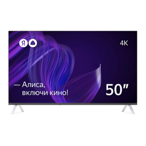 умный телевизор яндекс 4k ultra hd с алисой 50" (yndx-00072)