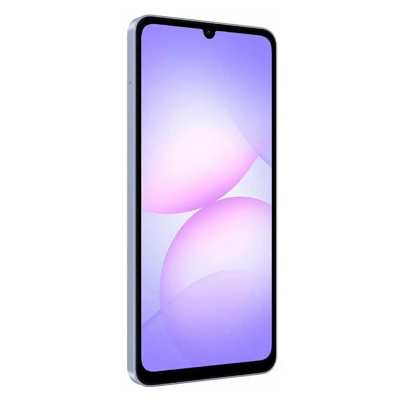 смартфон samsung galaxy a07 6/128 гб, dual nano sim, фиолетовый/light violet