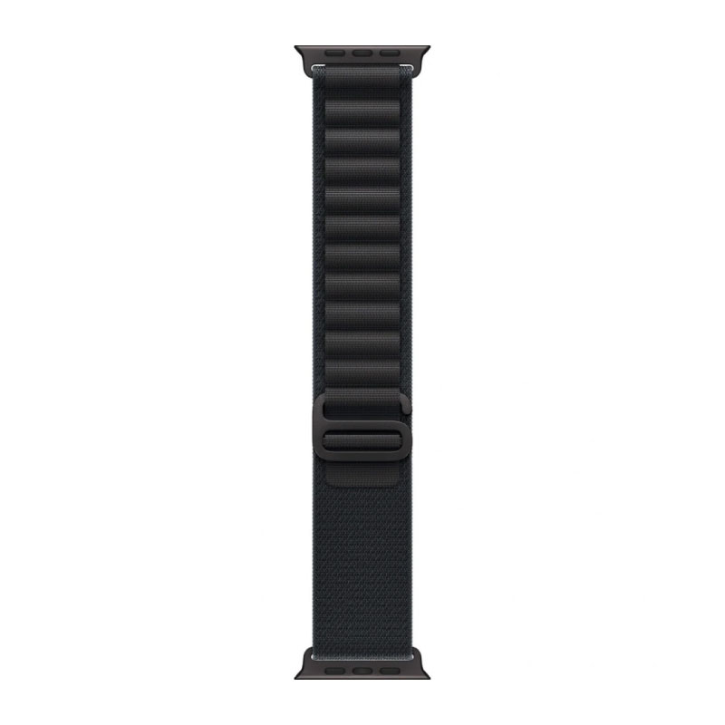 умные часы apple watch series ultra 3 (2025) 49 мм, black titanium case, black alpine loop