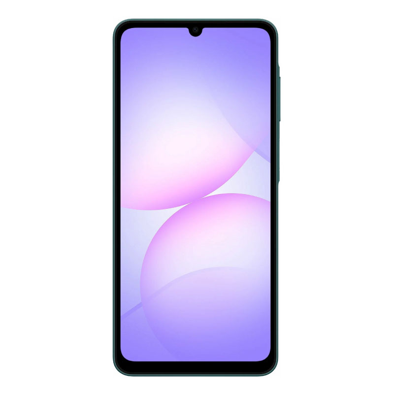 смартфон samsung galaxy a07 4/128 гб, dual nano sim, зеленый/green