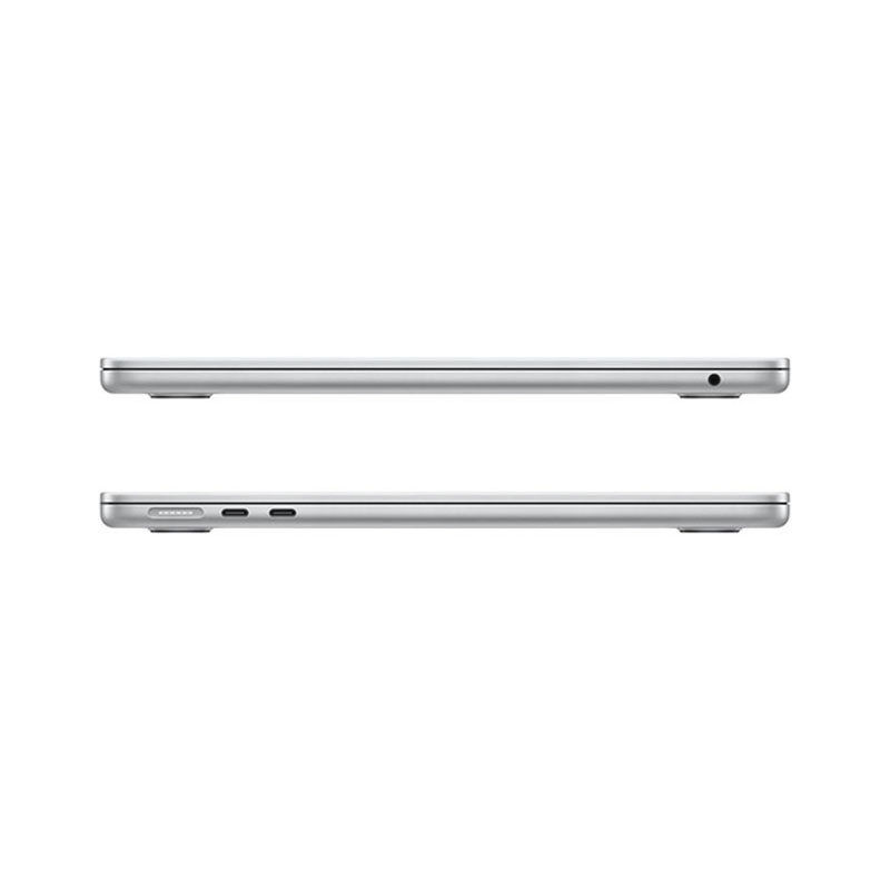apple macbook air 13.6" (m2, 2022) 8/512гб ssd silver, серебристый (mly03ll/a)