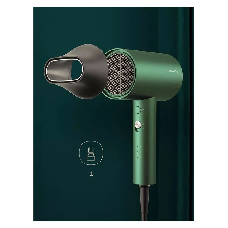 фен xiaomi showsee hair dryer a5-g green