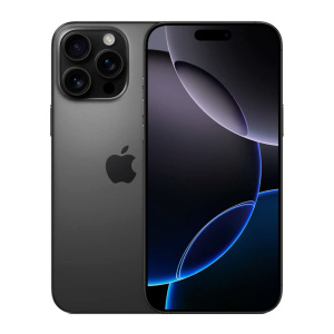 apple iphone 16 pro max 256 gb black titanium (черный титан)