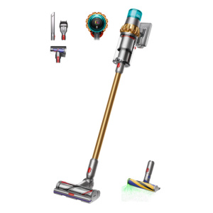 беспроводной ручной пылесос dyson v15 detect absolute, золотой/gold