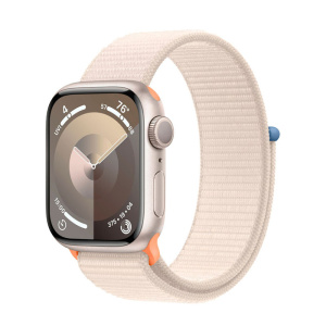 смарт-часы apple watch series 9, 41мм, loop band, сияющая звезда (mr8v3)