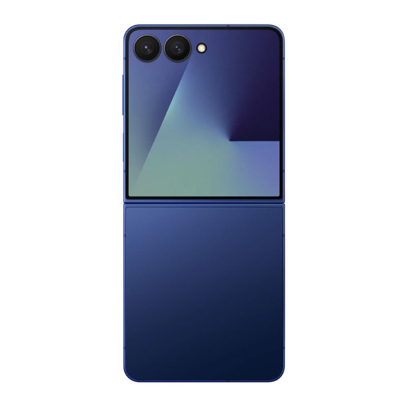 смартфон samsung galaxy z flip7 12/512 гб, dual: nano sim + esim, синий