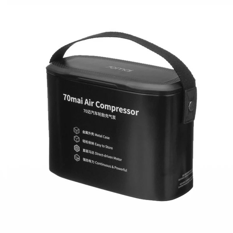 автомобильный компрессор xiaomi 70mai air compressor tp01 (eu) черный