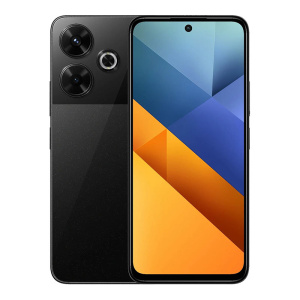 смартфон xiaomi poco m6 4g 8/256 гб, dual nano sim, черный